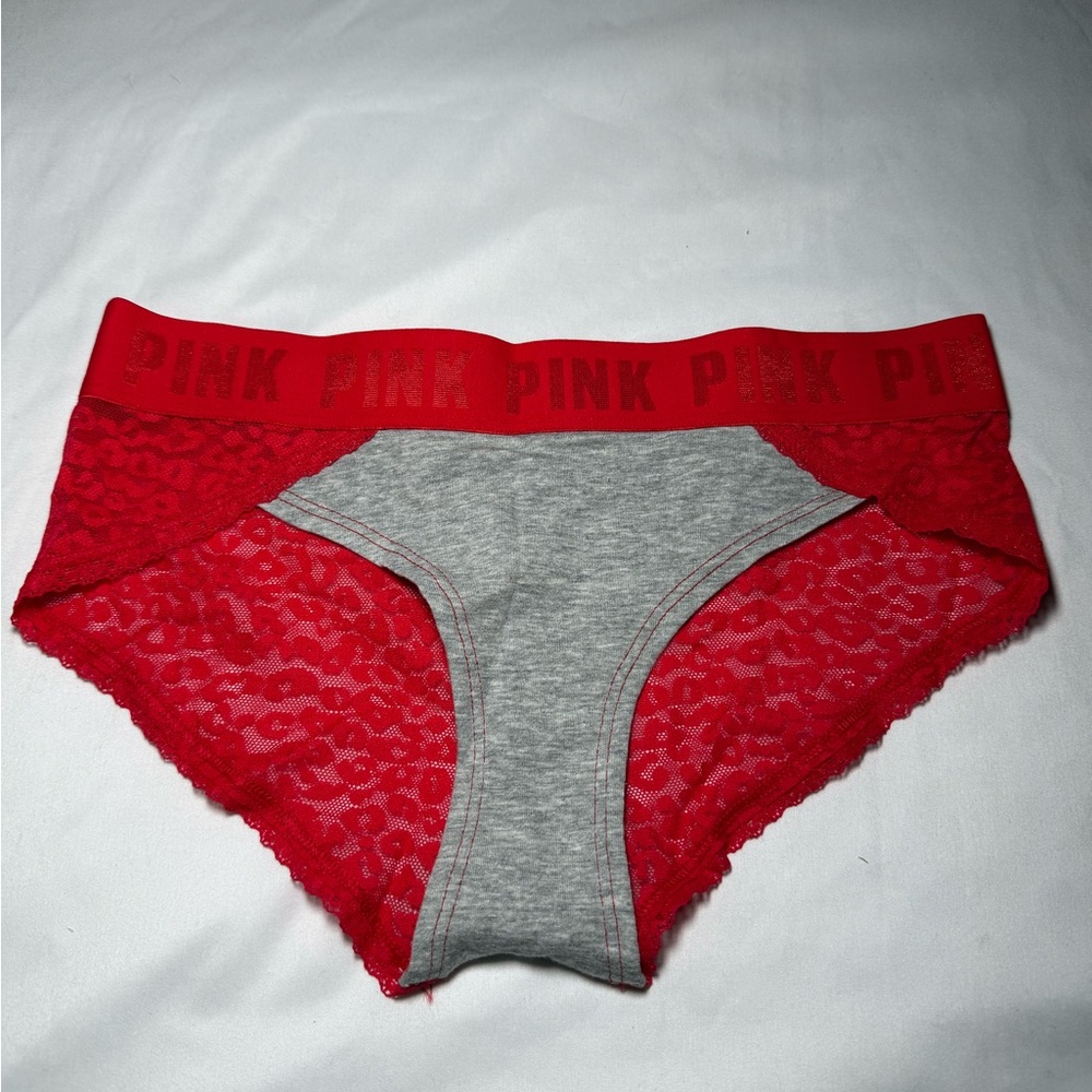Sexy red pink panties
